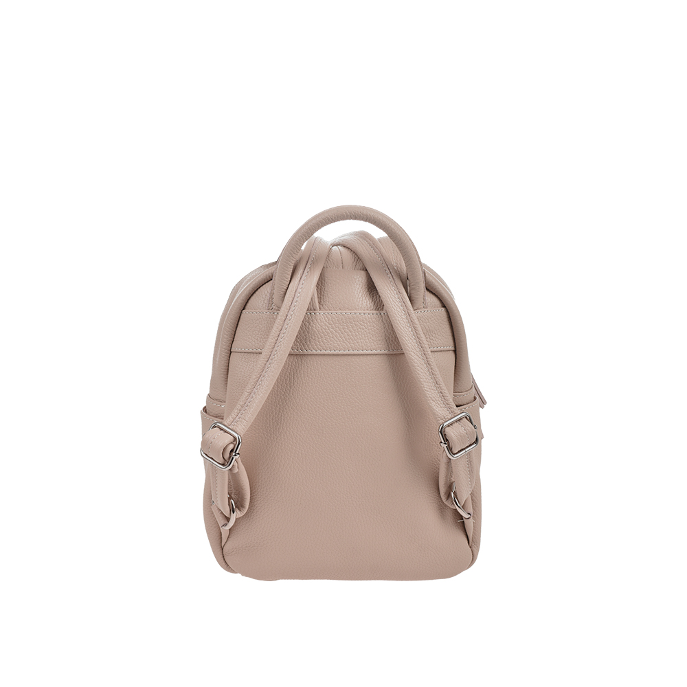 Rucsac dama din piele naturala Chiara Canotti CC1385, Roz prafuit, #3, Bagsy