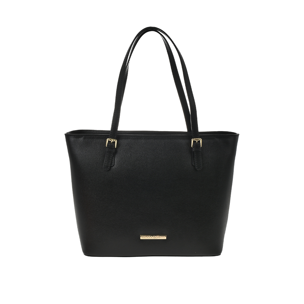 Geanta de mana din piele naturala Chiara Canotti CC1388, Negru, #1, Bagsy