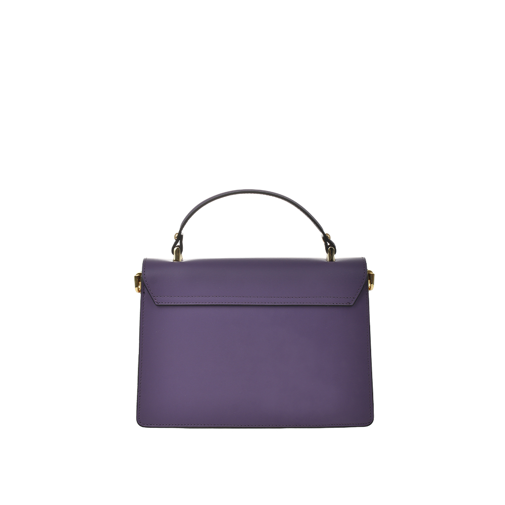 Geanta de mana din piele naturala Chiara Canotti CC1392, Violet, #3, Bagsy