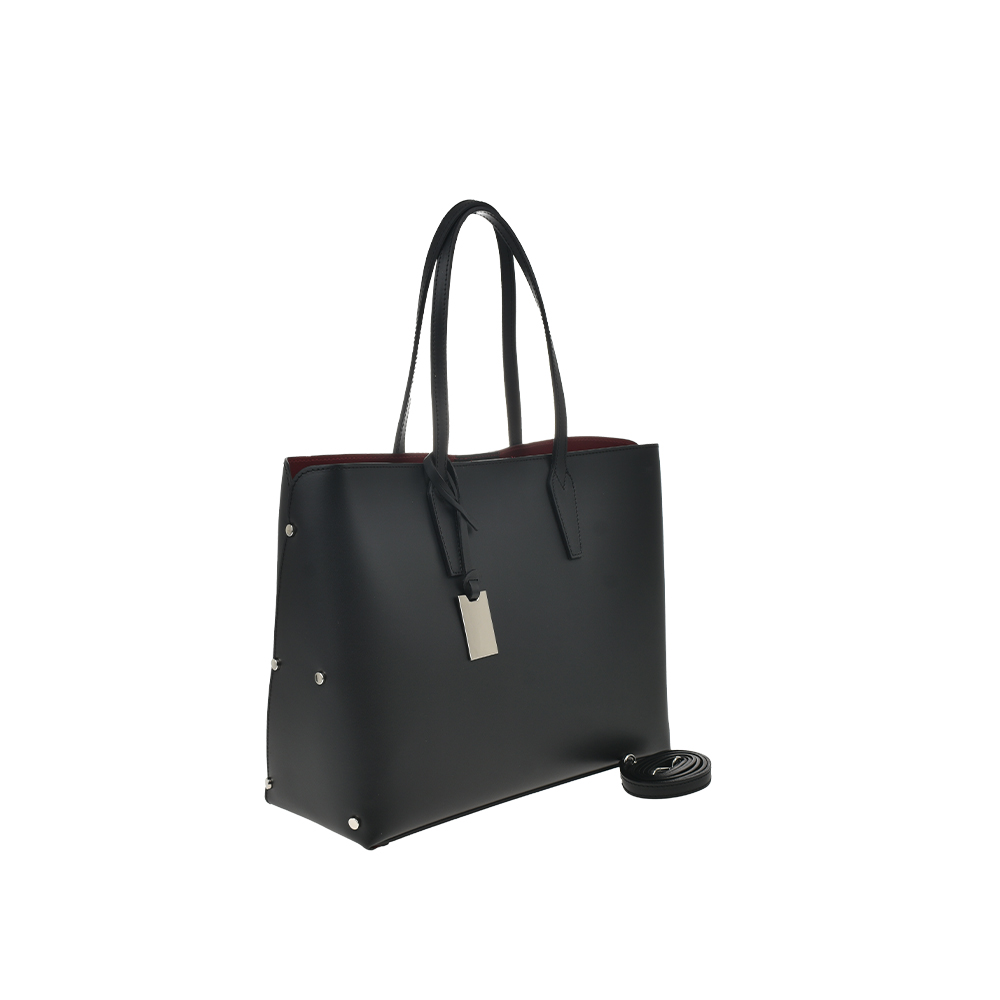 Geanta de mana din piele naturala Chiara Canotti CC1393, Negru, #3, Bagsy