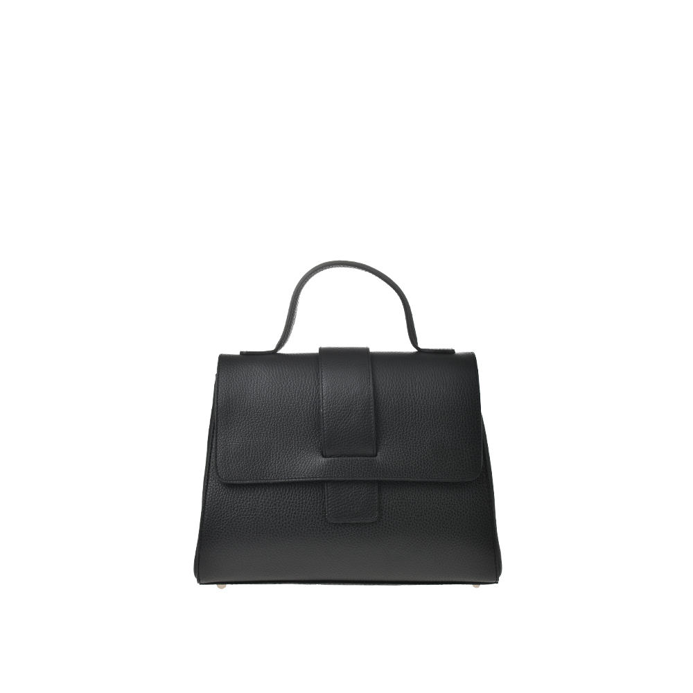 Geanta de mana din piele naturala Chiara Canotti CC1395, Negru, #1, Bagsy