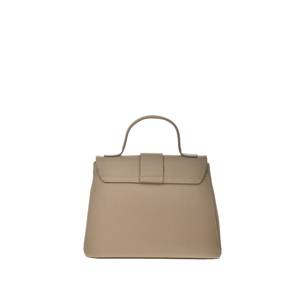 Geanta de mana din piele naturala Chiara Canotti CC1395, Grej, #3, Bagsy