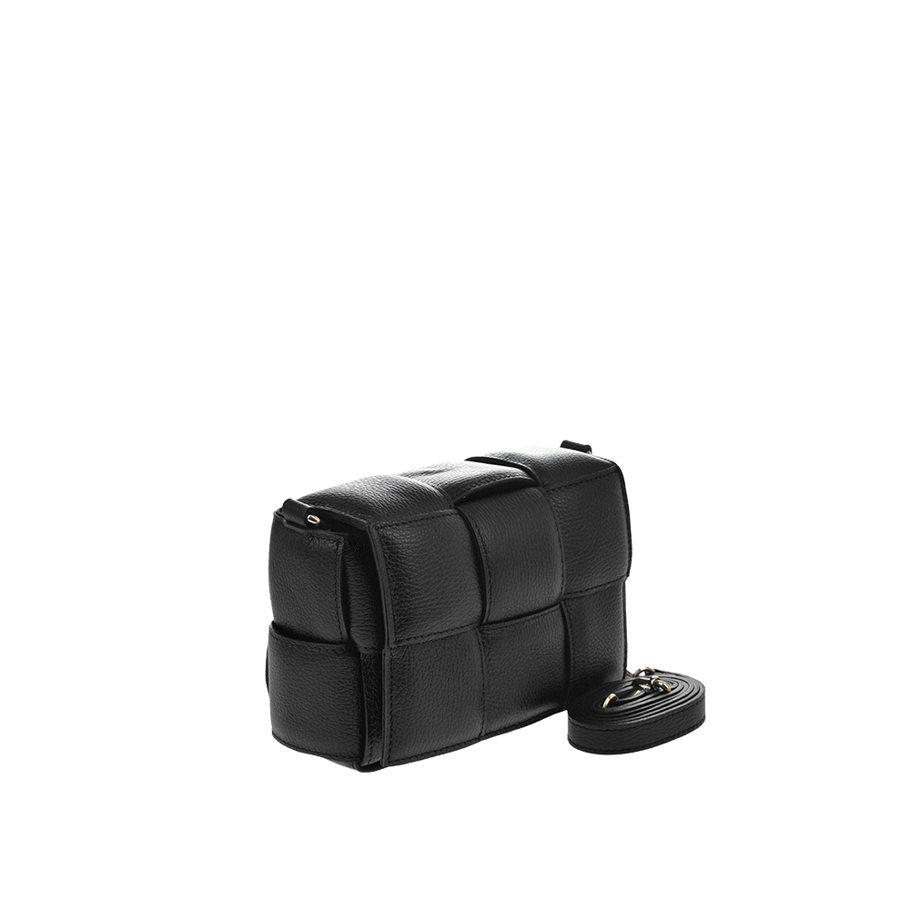 Geanta de umar din piele naturala Chiara Canotti CC1399, Negru, #2, Bagsy