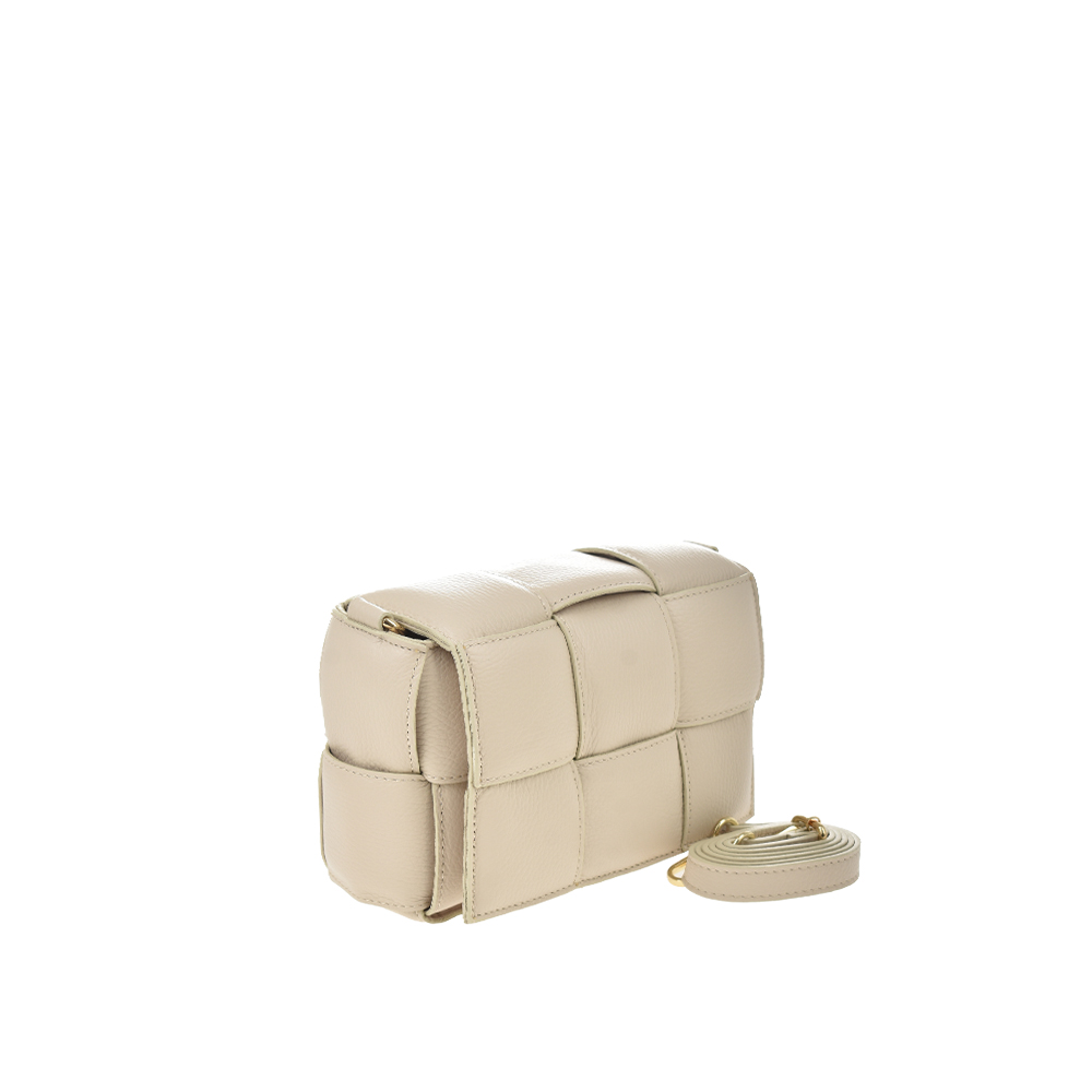 Geanta de umar din piele naturala Chiara Canotti CC1399, Bej, #2, Bagsy