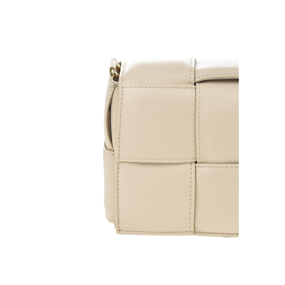 Geanta de umar din piele naturala Chiara Canotti CC1399, Bej, #5, Bagsy