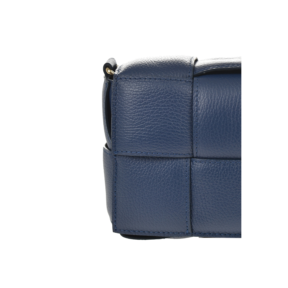 Geanta de umar din piele naturala Chiara Canotti CC1399, Albastru, #5, Bagsy