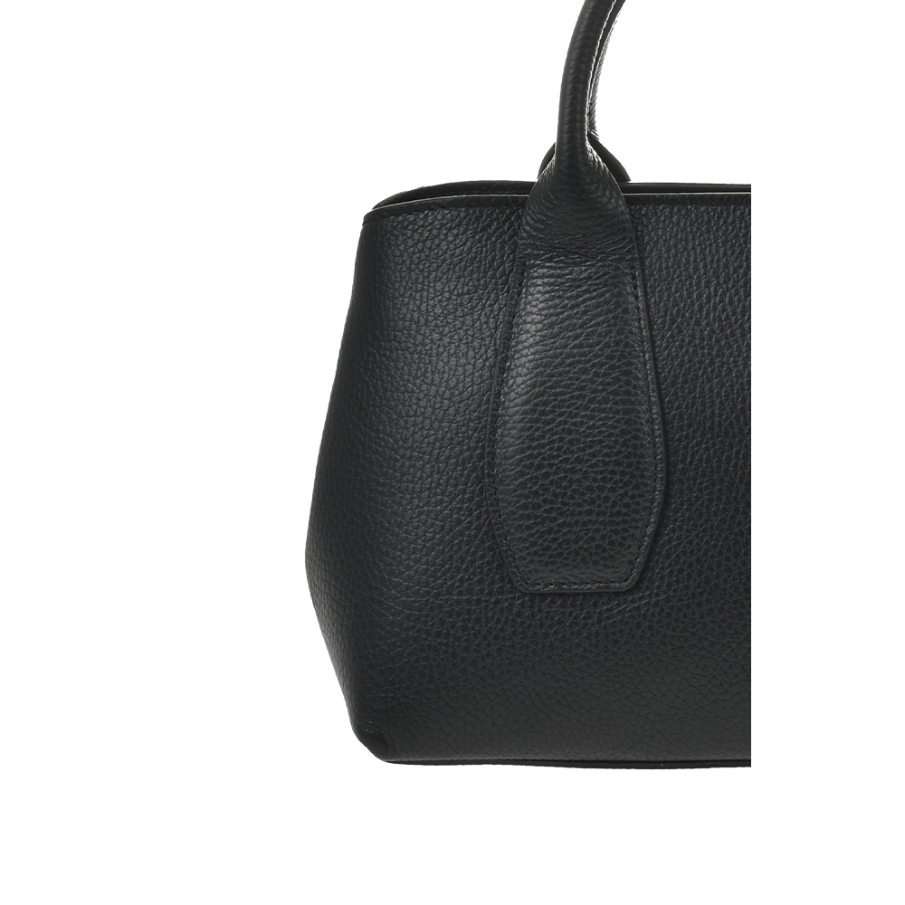 Geanta de mana din piele naturala Antonia Moretti AM1374, Negru, #5, Bagsy