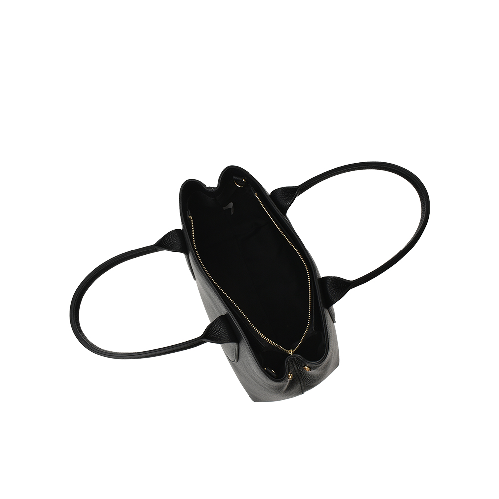 Geanta de mana din piele naturala Chiara Canotti CC1400, Negru, #4, Bagsy