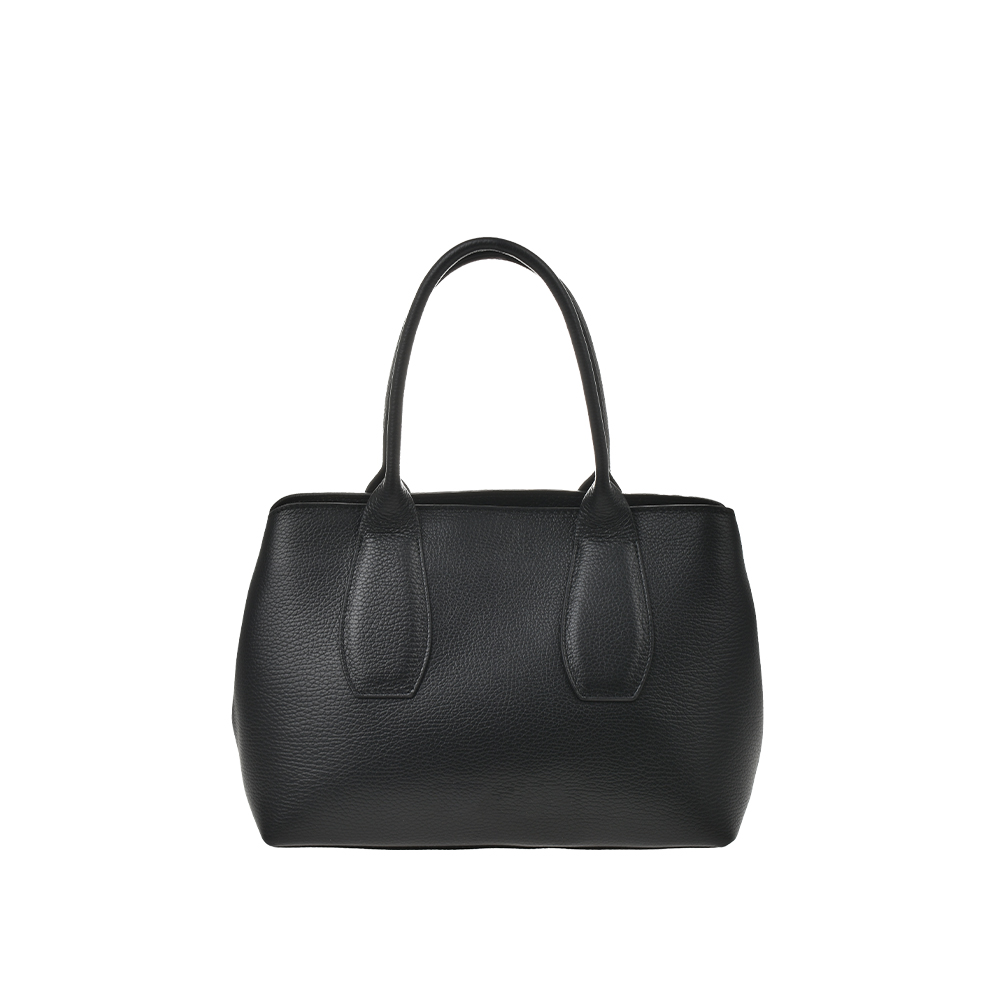 Geanta de mana din piele naturala Chiara Canotti CC1400, Negru, #3, Bagsy