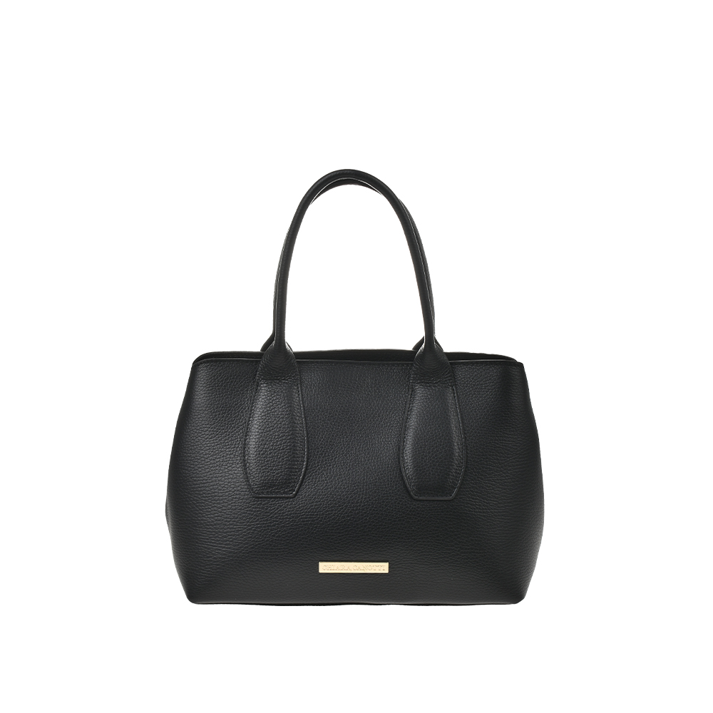 Geanta de mana din piele naturala Chiara Canotti CC1400, Negru, #1, Bagsy