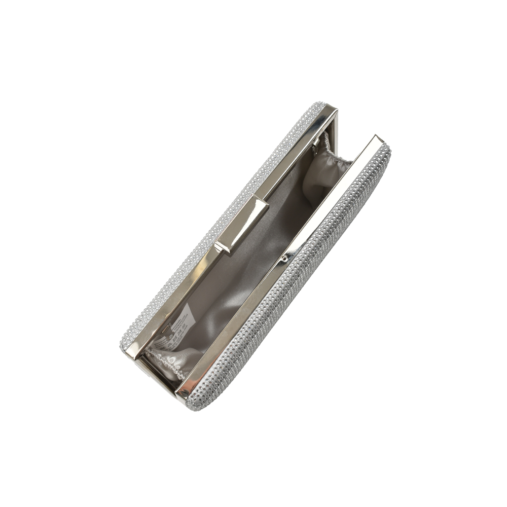 Geanta de ocazie Antonia Moretti AM1375, Argintiu, #4, Bagsy