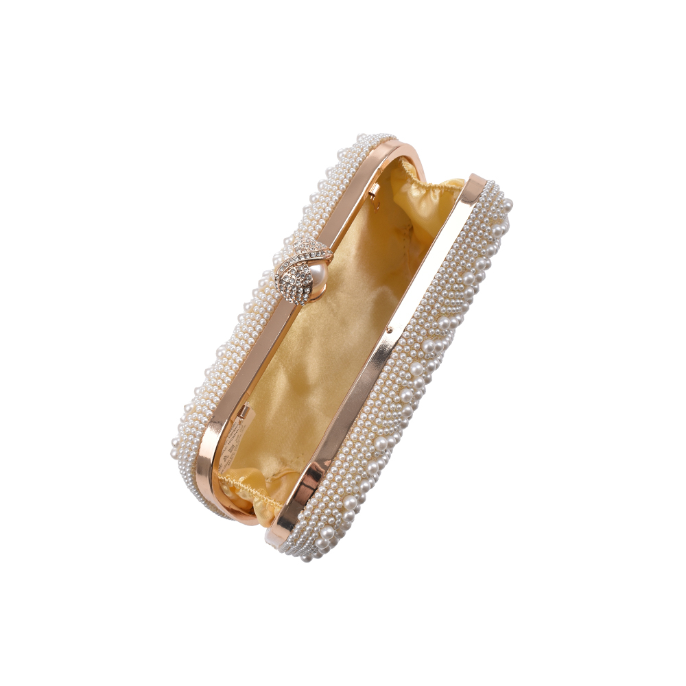 Geanta de ocazie Antonia Moretti AM1377, Auriu, #4, Bagsy