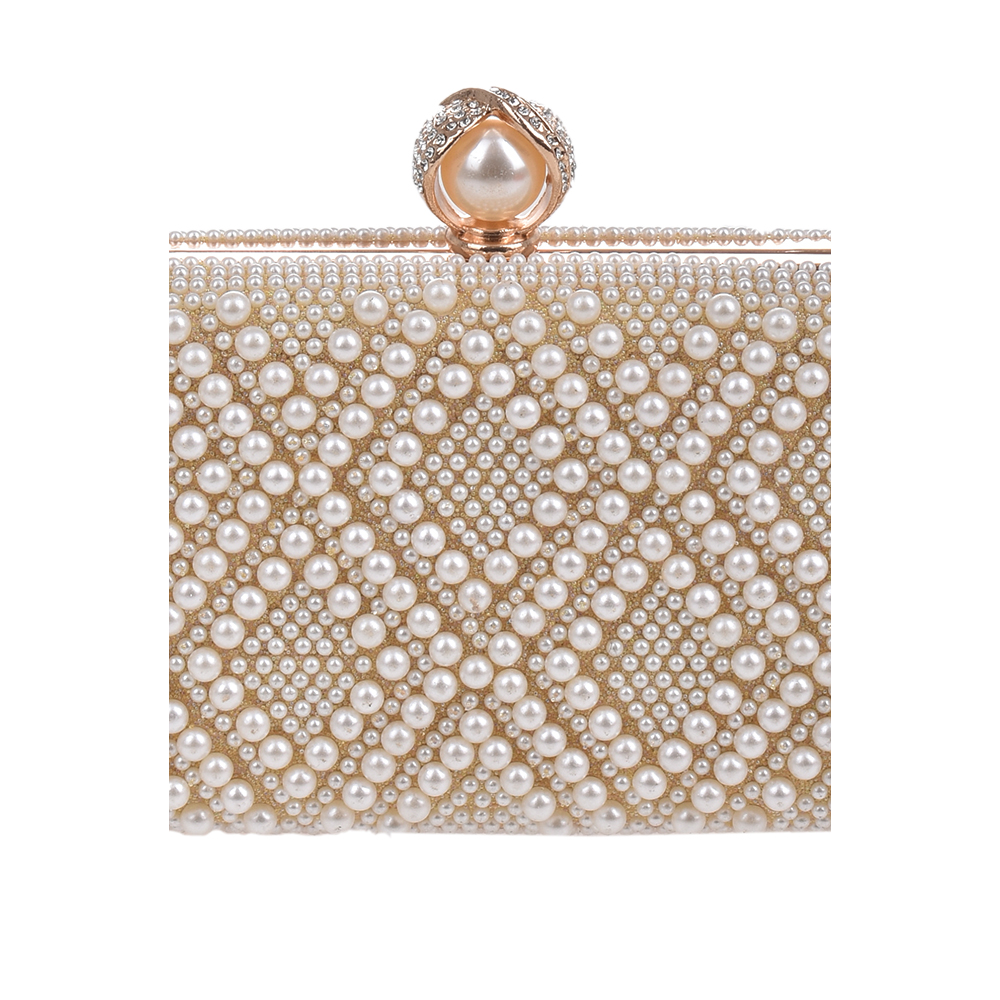 Geanta de ocazie Antonia Moretti AM1377, Auriu, #5, Bagsy