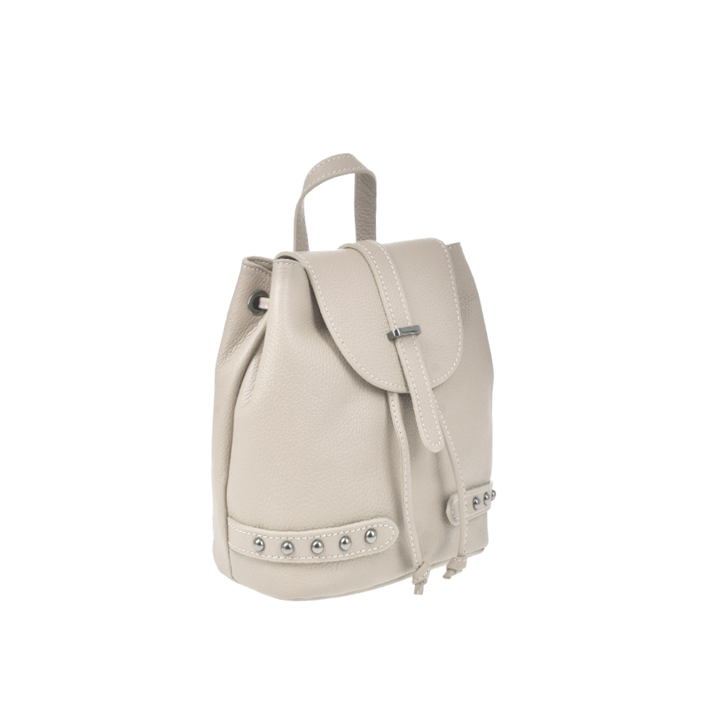 Rucsac din piele naturala Antonia Moretti AM1297, Bej, #2, Bagsy