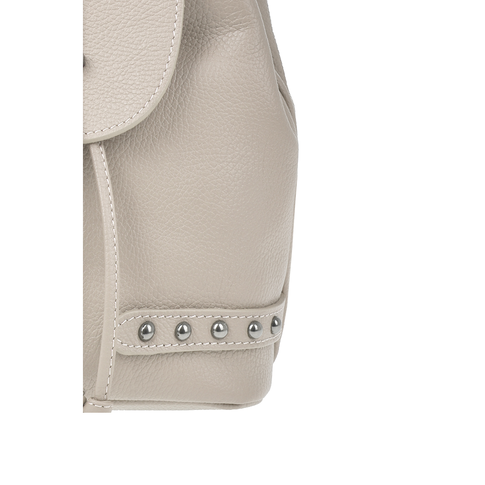 Rucsac din piele naturala Antonia Moretti AM1297, Bej, #5, Bagsy