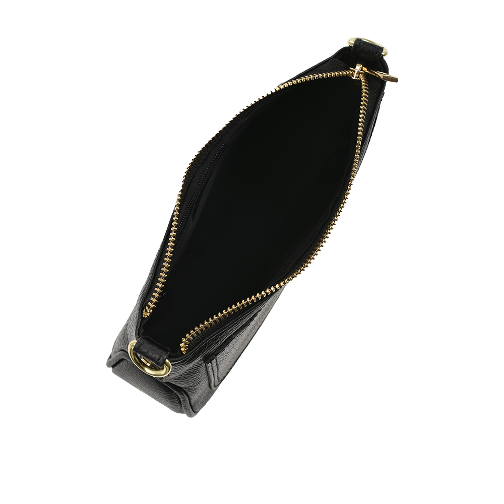 Geanta de umar din piele naturala Chiara Canotti CC1417, Negru, #4, Bagsy