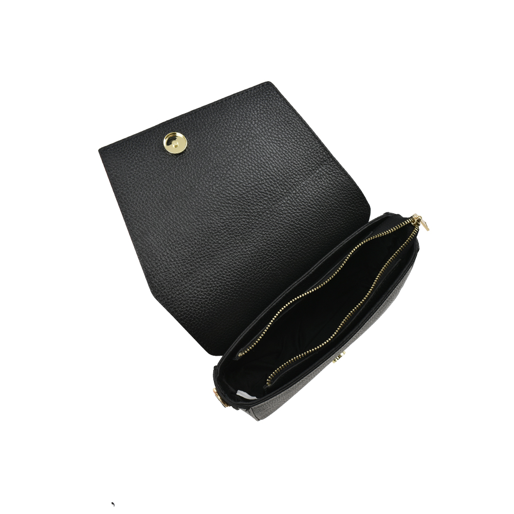 Geanta de umar din piele naturala Chiara Canotti CC1419, Negru, #4, Bagsy