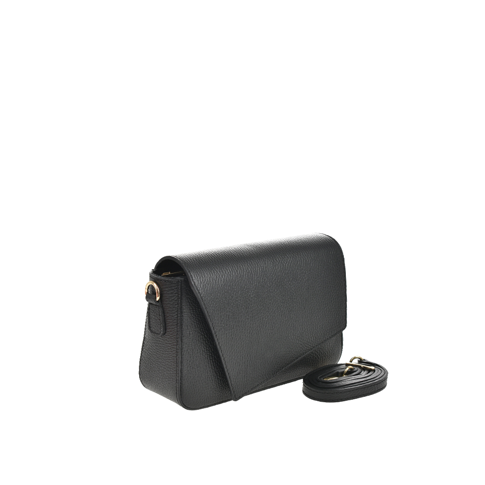 Geanta de umar din piele naturala Chiara Canotti CC1419, Negru, #2, Bagsy