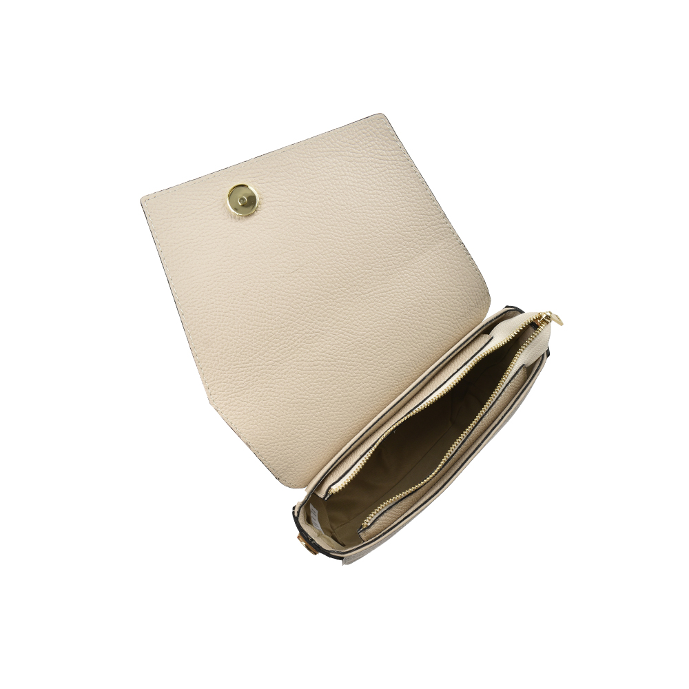 Geanta de umar din piele naturala Chiara Canotti CC1419, Bej, #4, Bagsy