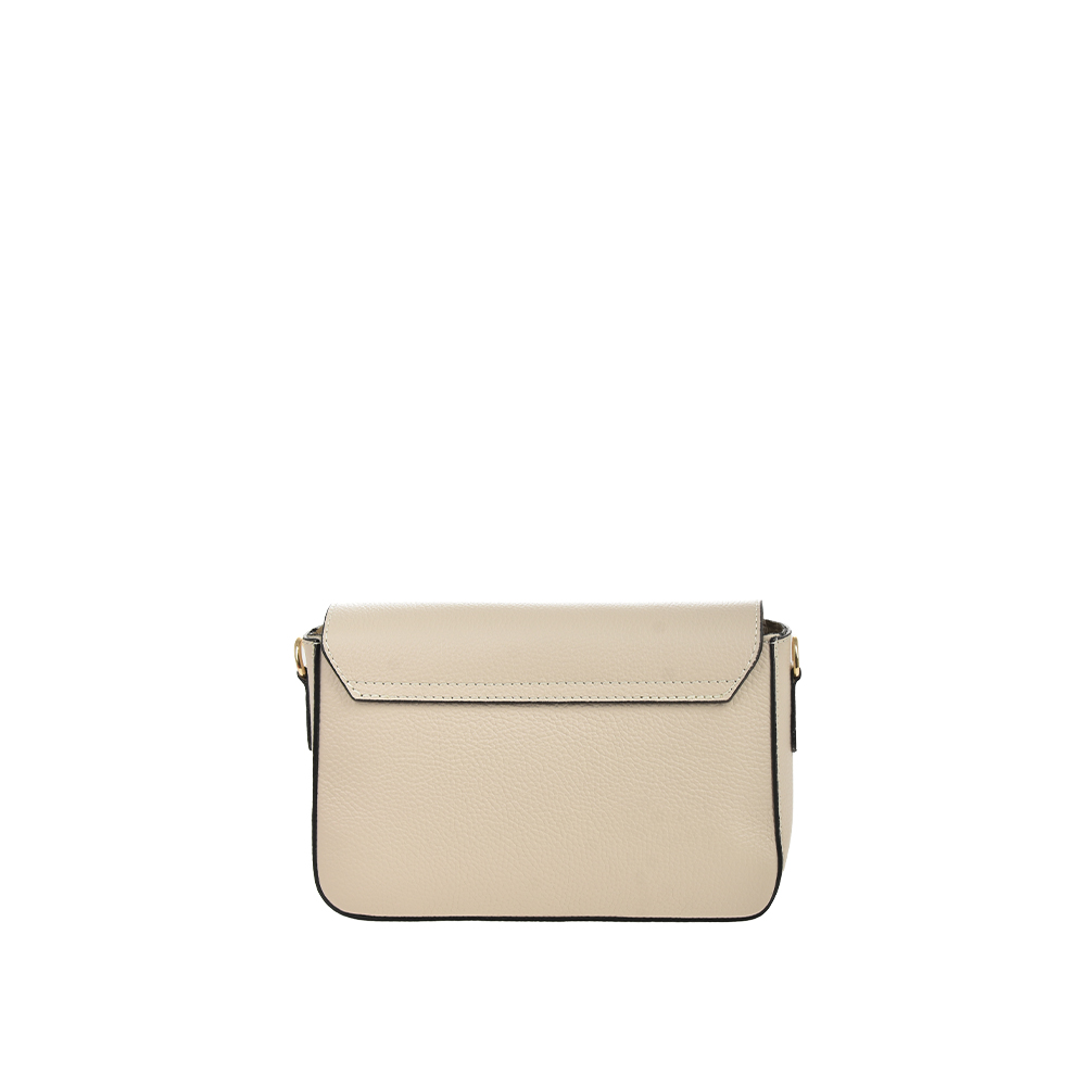 Geanta de umar din piele naturala Chiara Canotti CC1419, Bej, #3, Bagsy