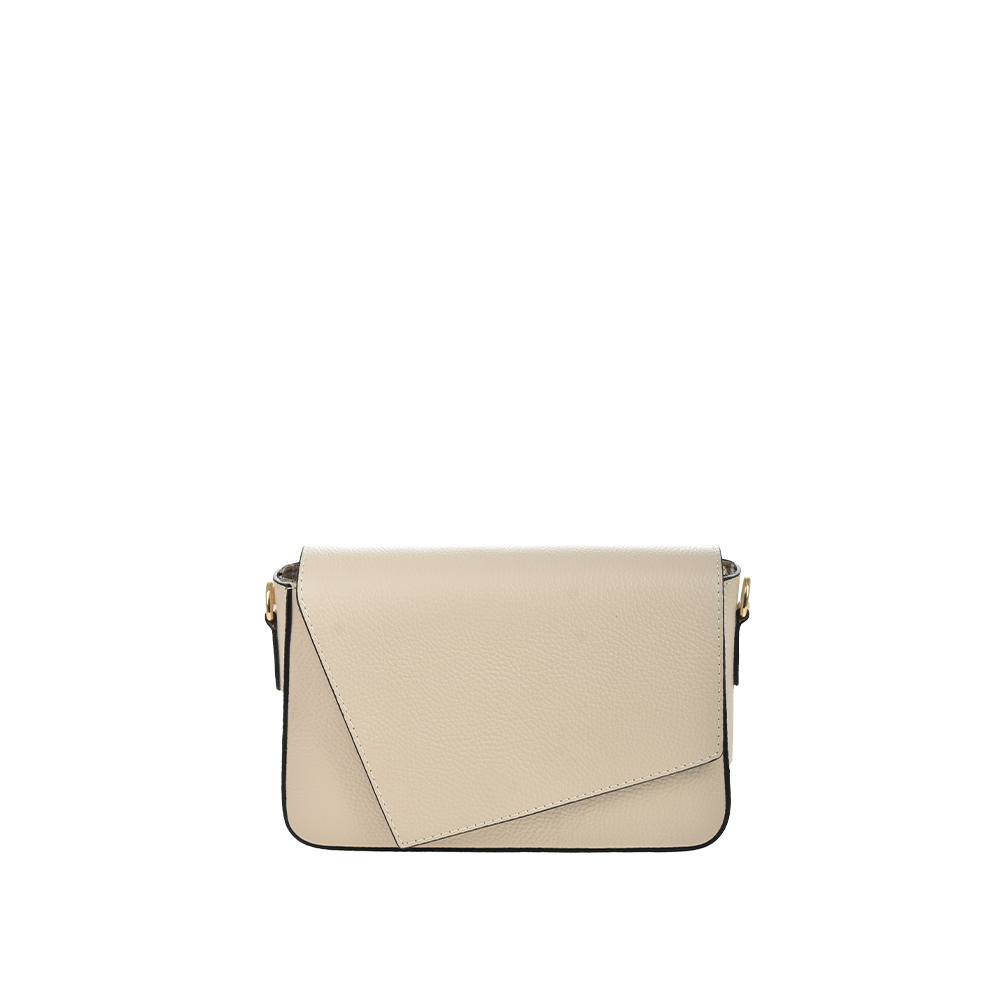 Geanta de umar din piele naturala Chiara Canotti CC1419, Bej, #1, Bagsy