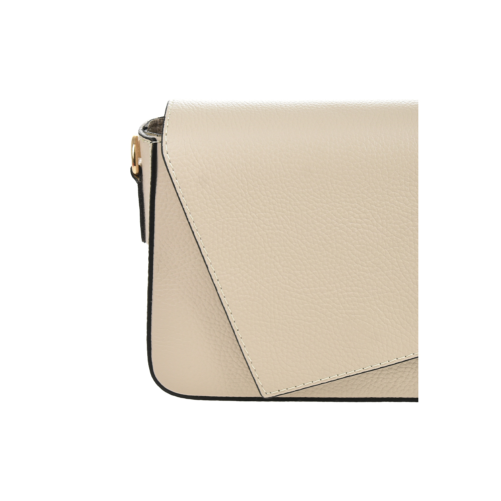 Geanta de umar din piele naturala Chiara Canotti CC1419, Bej, #5, Bagsy