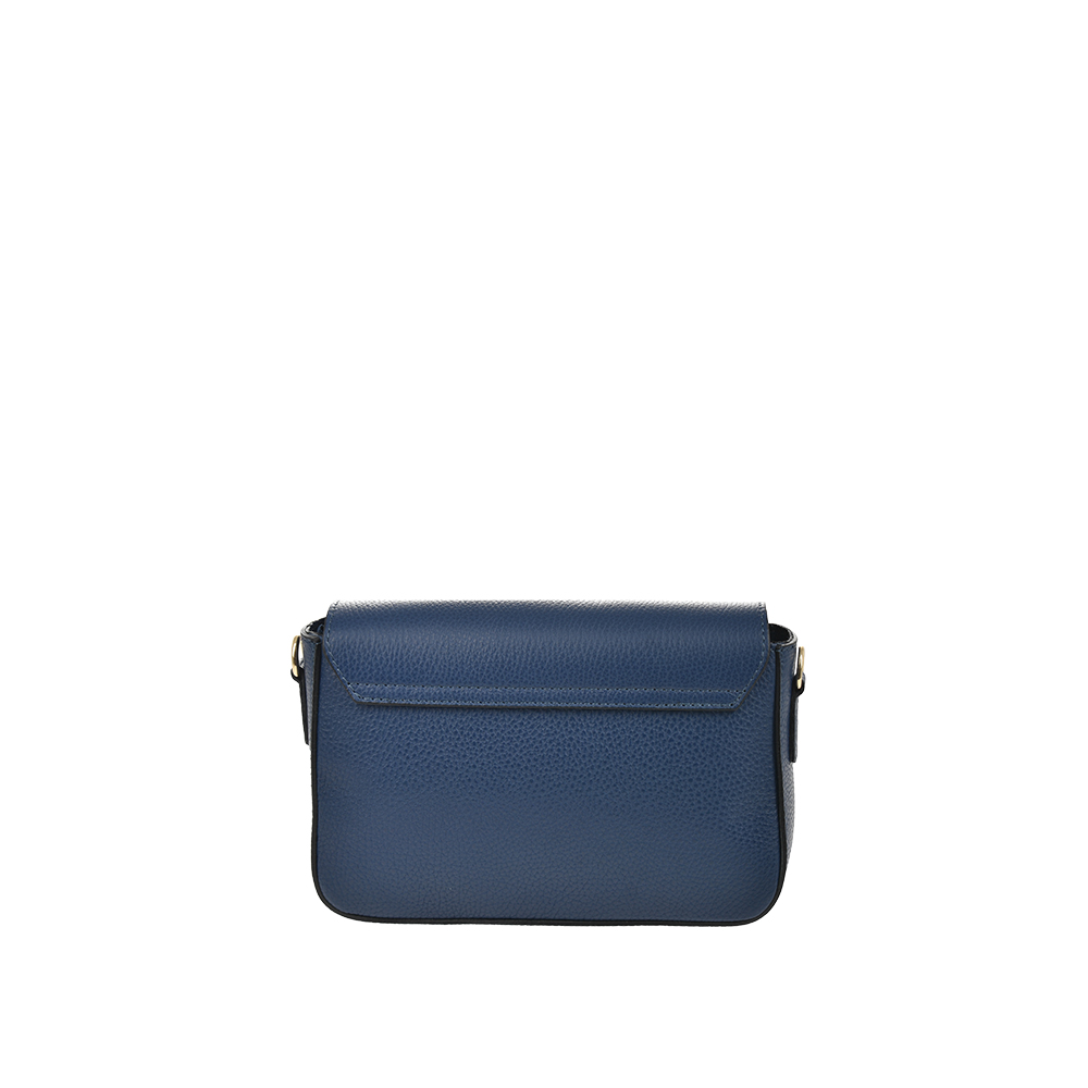 Geanta de umar din piele naturala Chiara Canotti CC1419, Albastru, #3, Bagsy