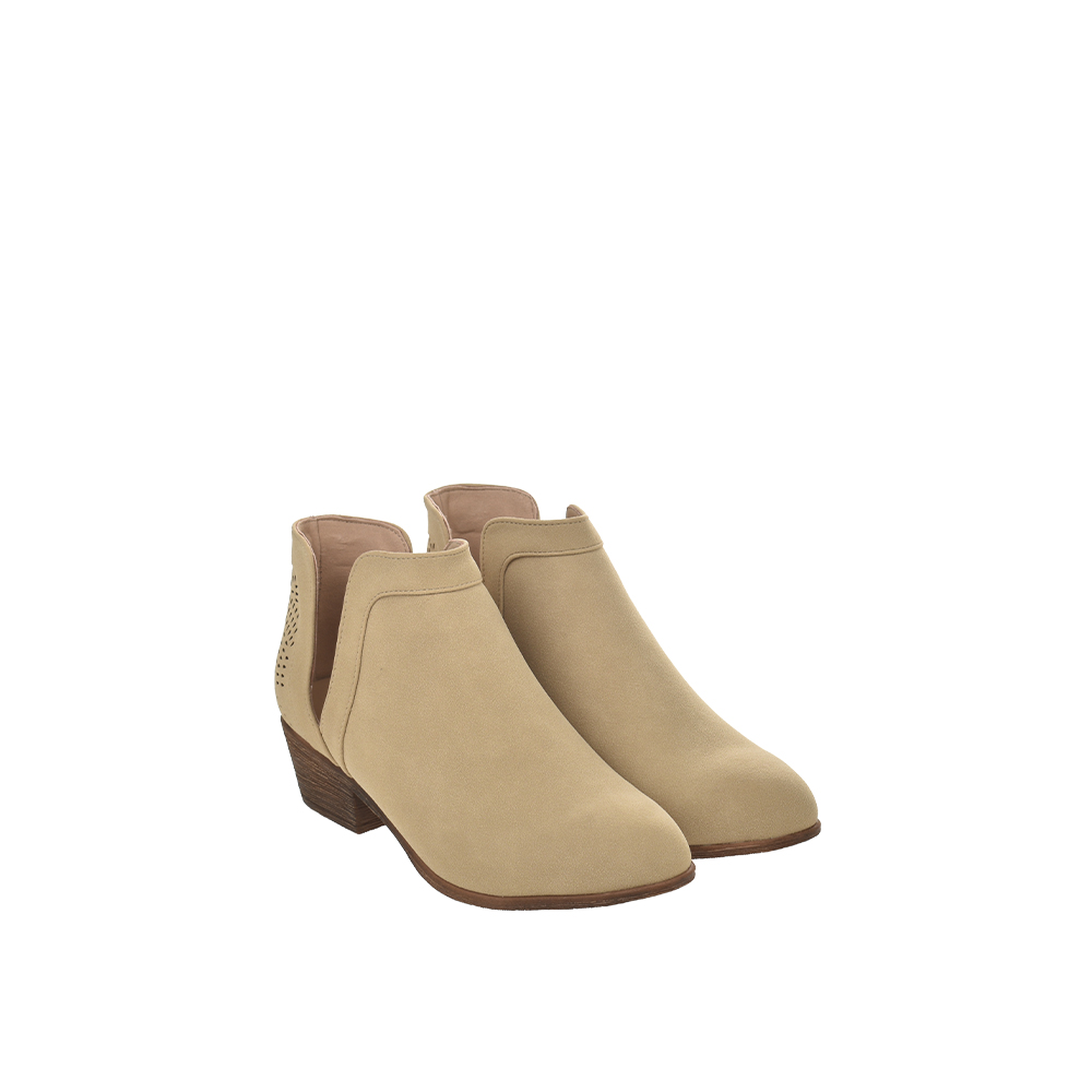 Botine JustFab Tyler Bej - 37, #1, Bagsy