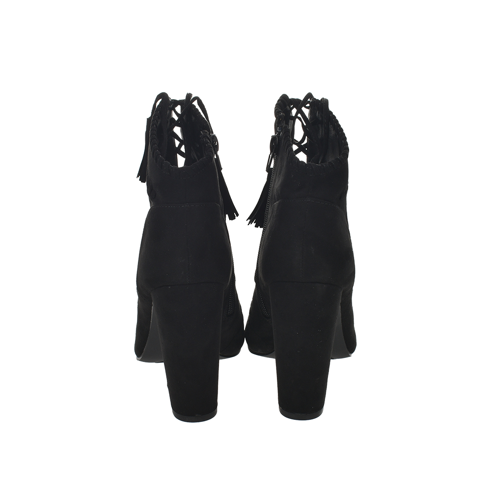 Botine JustFab Garania Negru - 41, #4, Bagsy