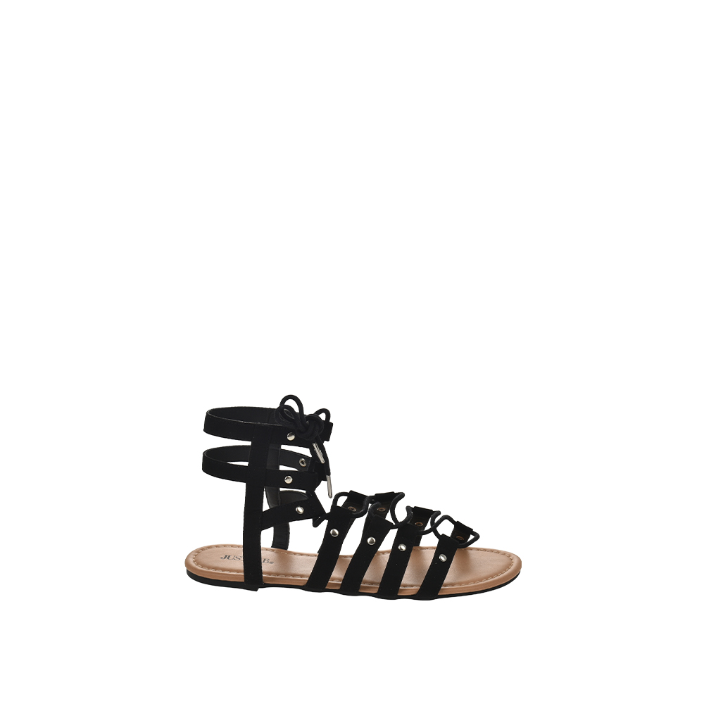 Sandale JustFab Myra Negru - 37, Nr. 2, Bagsy