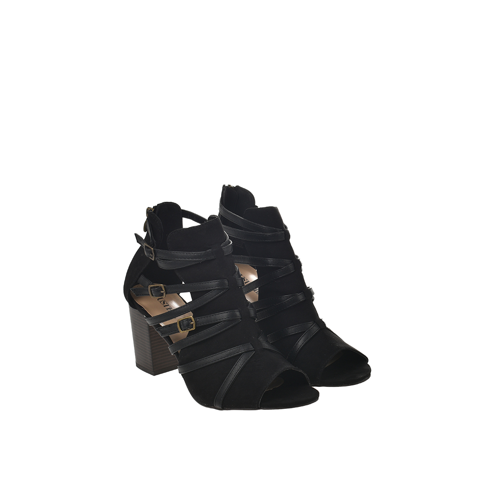 Botine JustFab Milano Negru - 38, #1, Bagsy