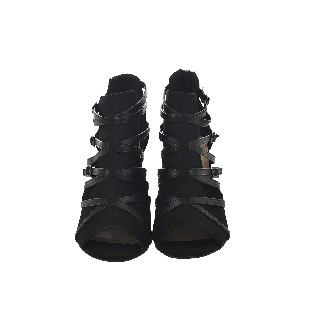 Botine JustFab Milano Negru - 39, #3, Bagsy