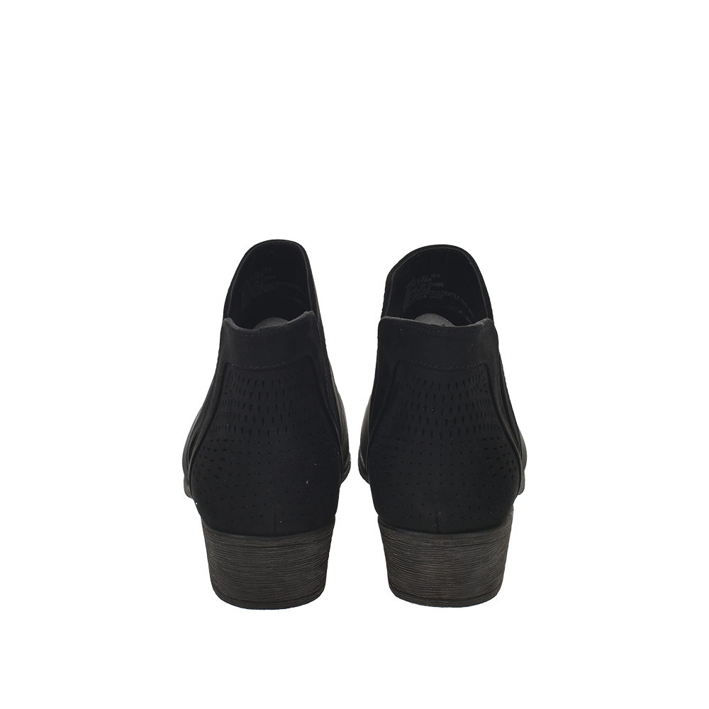 Botine JustFab Tyler Negru - 38, #4, Bagsy