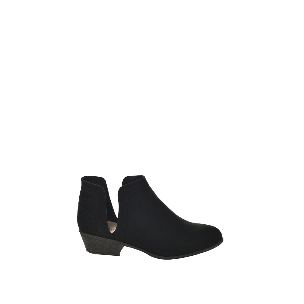 Botine JustFab Tyler Negru - 41, #2, Bagsy