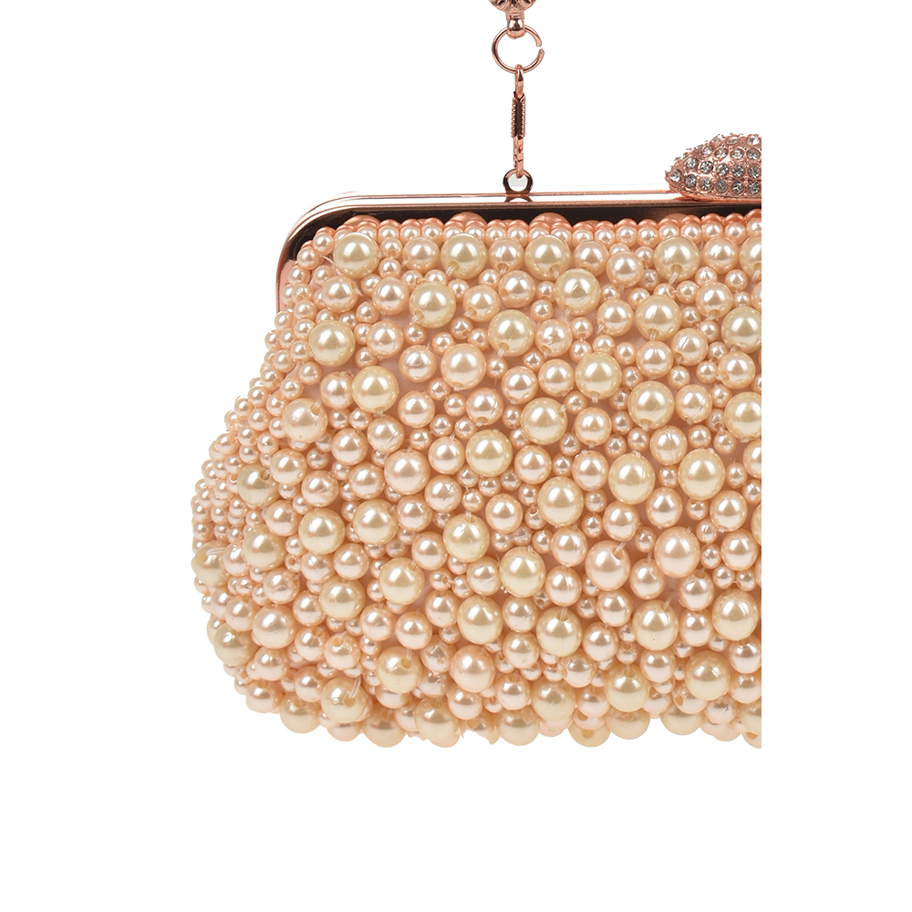 Geanta de ocazie Antonia Moretti AM1430, Sampanie, #5, Bagsy