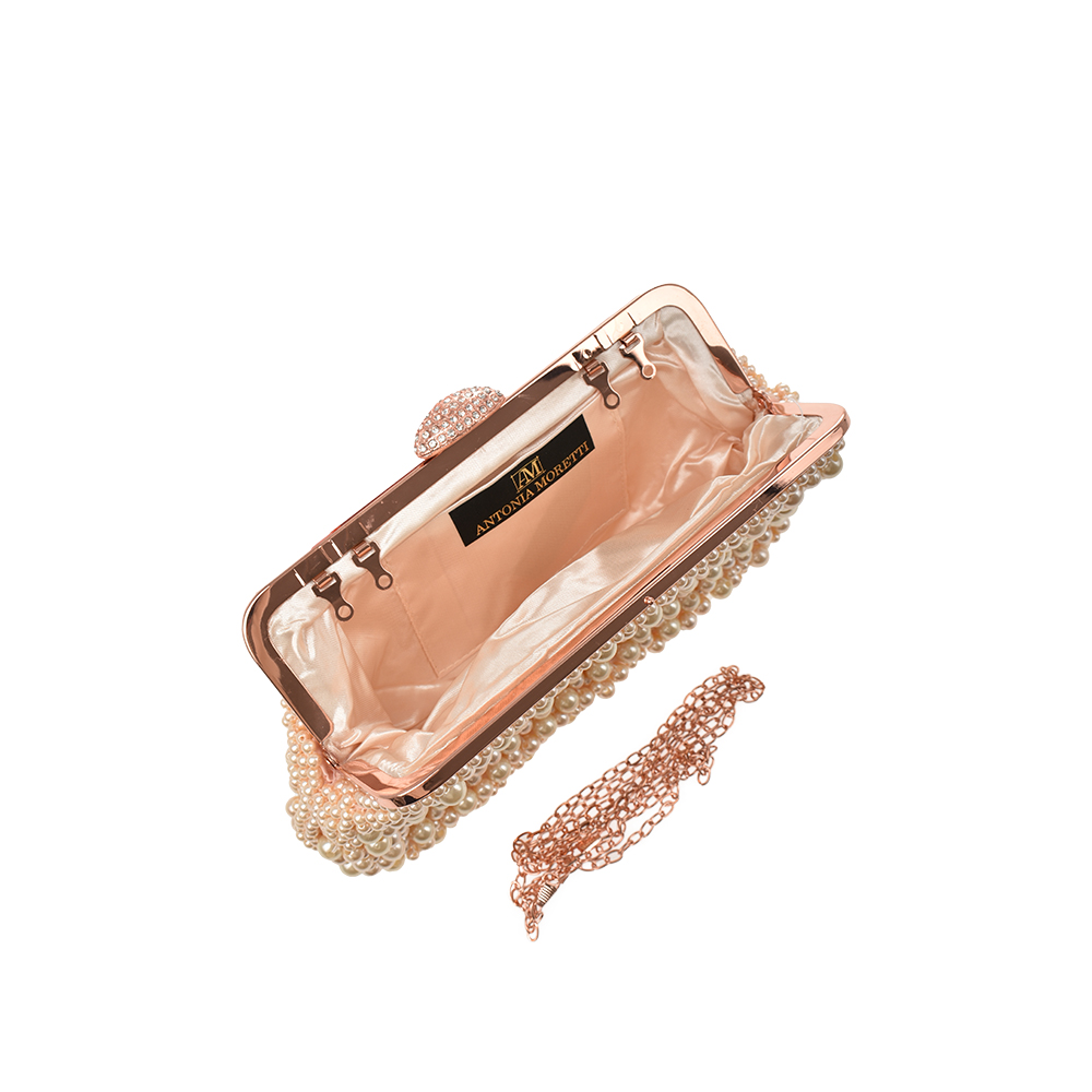 Geanta de ocazie Antonia Moretti AM1430, Sampanie, #4, Bagsy