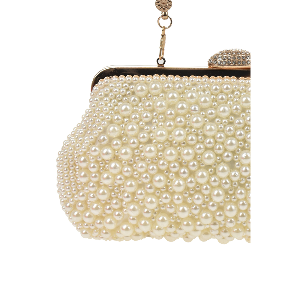 Geanta de ocazie Antonia Moretti AM1430, Bej, #5, Bagsy