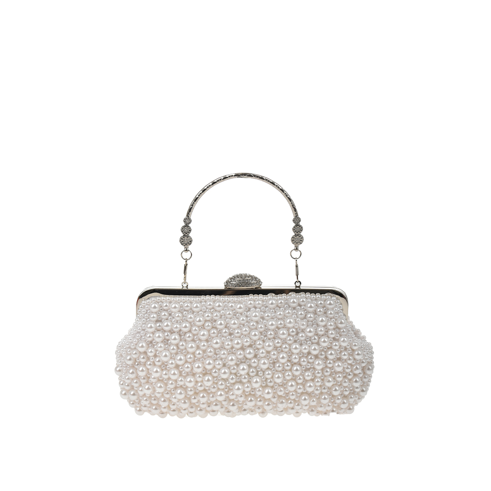 Geanta de ocazie Antonia Moretti AM1430, Alb, #3, Bagsy