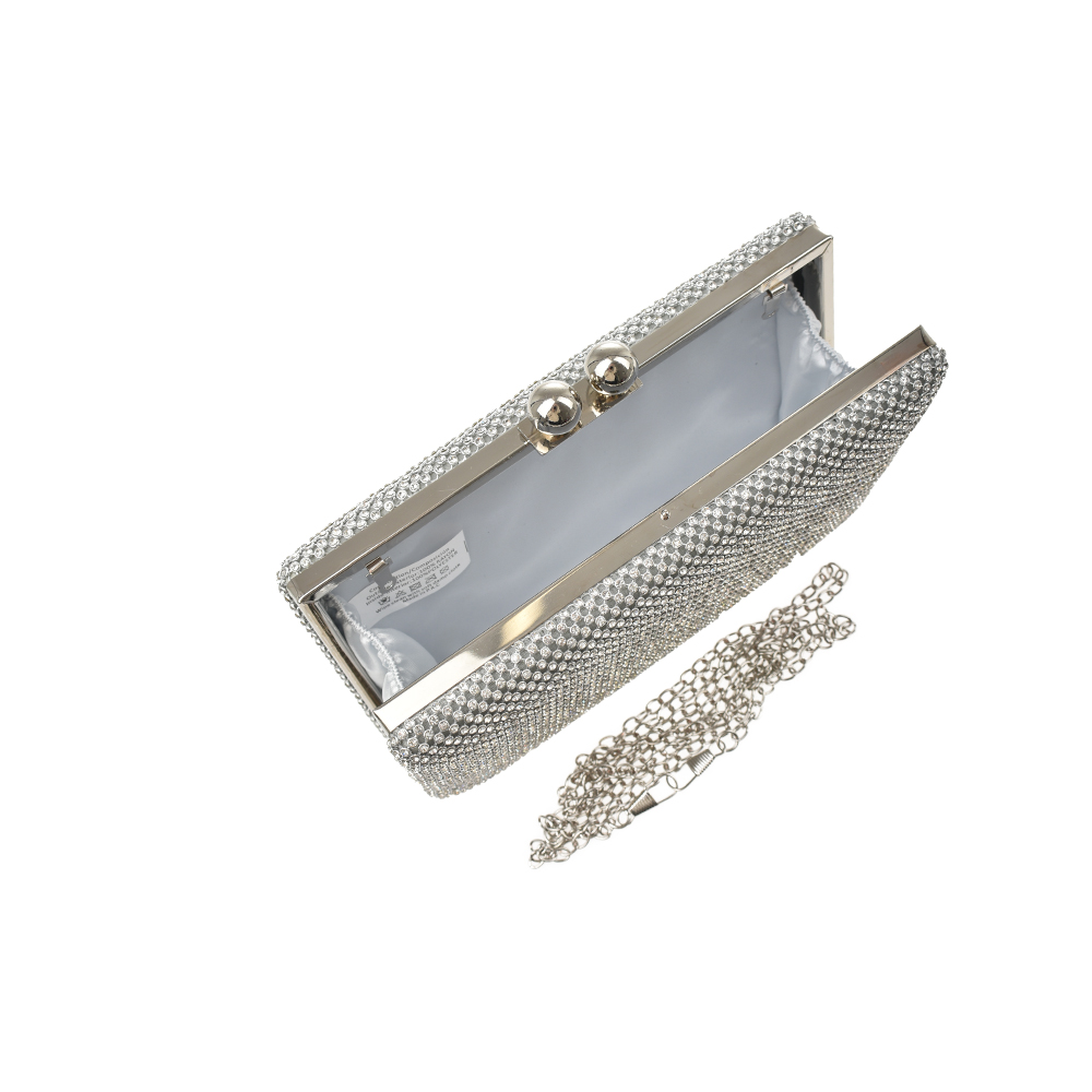 Geanta de ocazie Antonia Moretti AM1429, Argintiu, #4, Bagsy