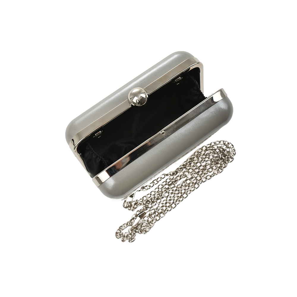 Geanta de ocazie Antonia Moretti AM1433, Argintiu, #4, Bagsy