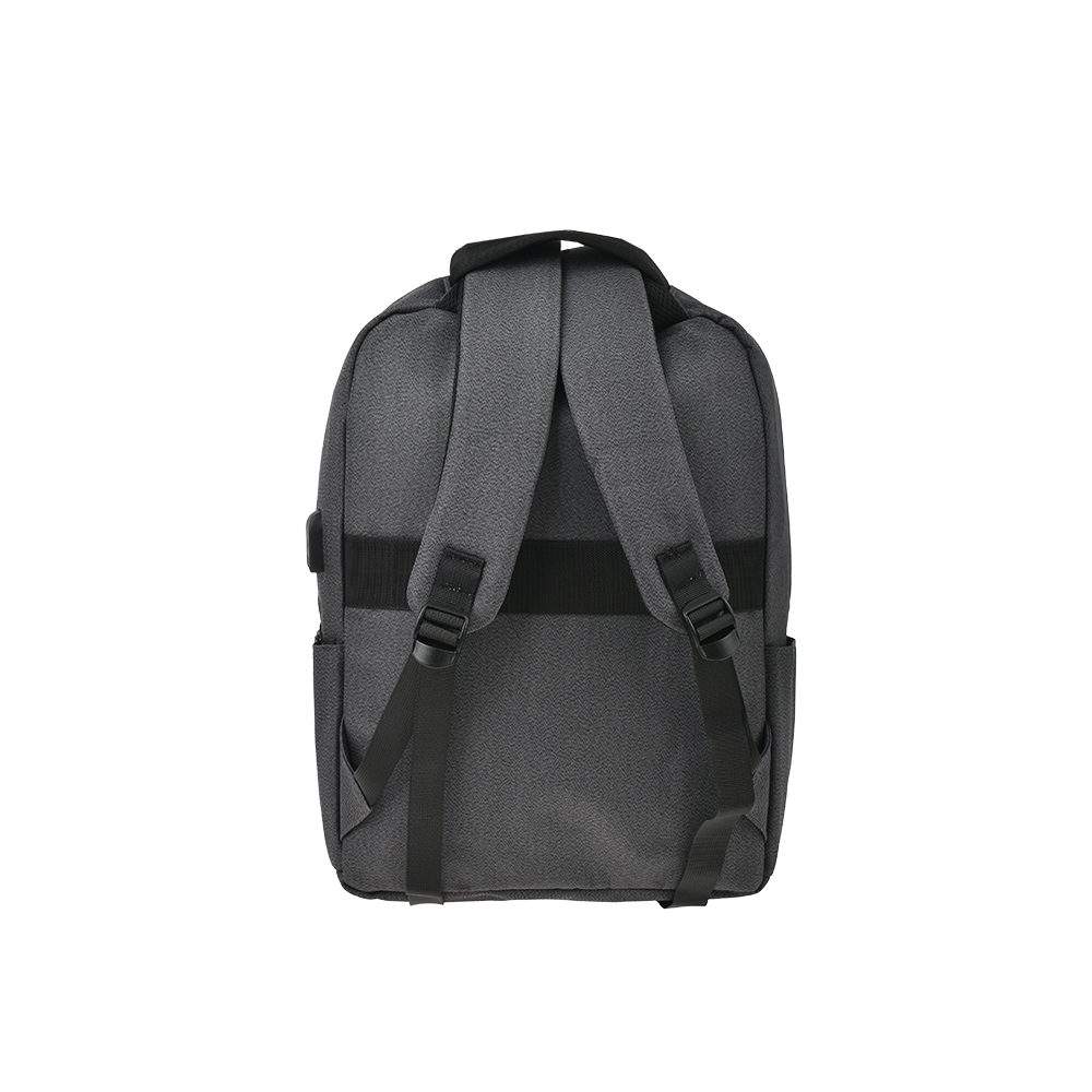 Rucsac pentru laptop Pierro Poggi PP4067, Gri inchis, #3, Bagsy
