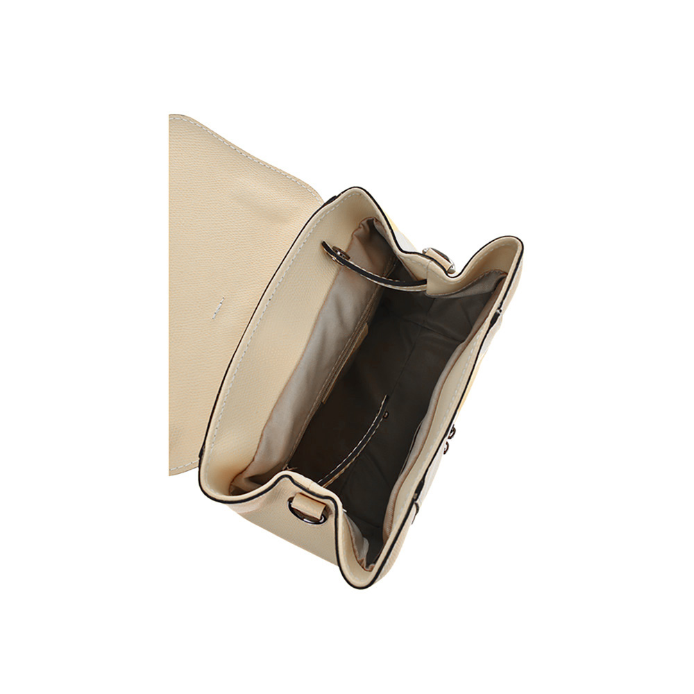 Rucsac dama din piele naturala Antonia Moretti AM1219, Bej, #4, Bagsy