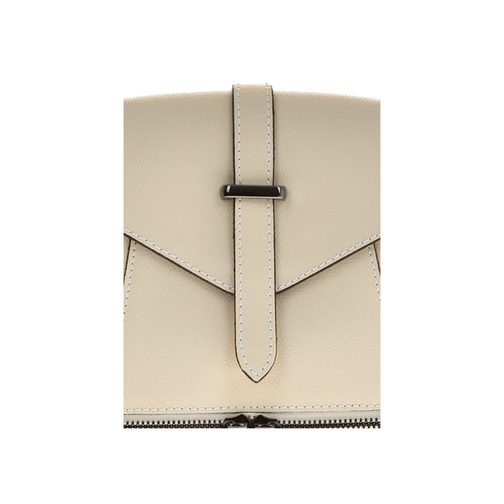 Rucsac dama din piele naturala Antonia Moretti AM1219, Bej, #5, Bagsy