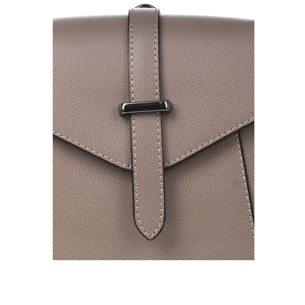 Rucsac dama din piele naturala Antonia Moretti AM1219, Roz prafuit, #5, Bagsy