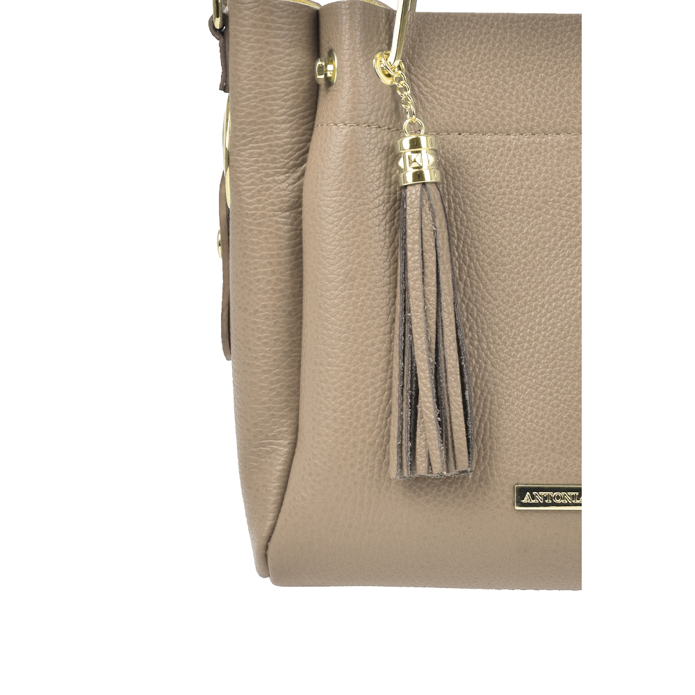 Geanta de mana Antonia Moretti AM1314, Grej, #5, Bagsy