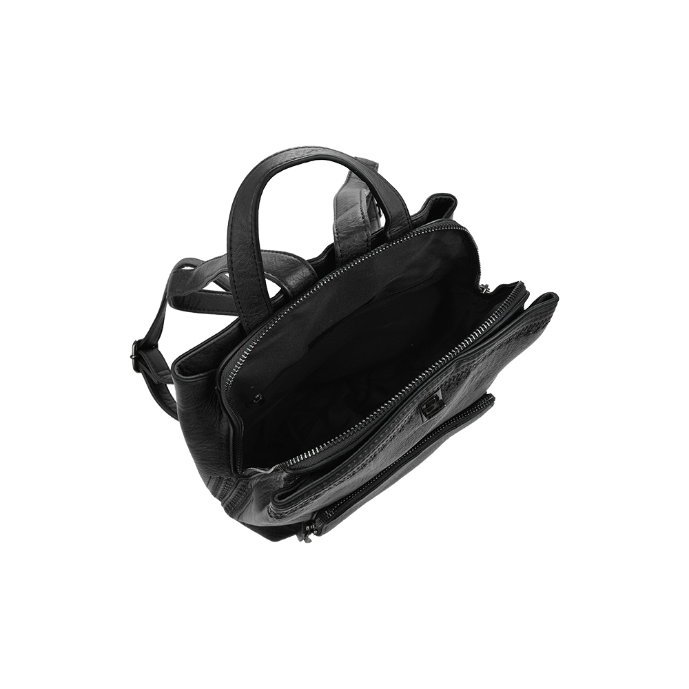 Rucsac dama Francesca Rossi FR6299, Negru, #4, Bagsy