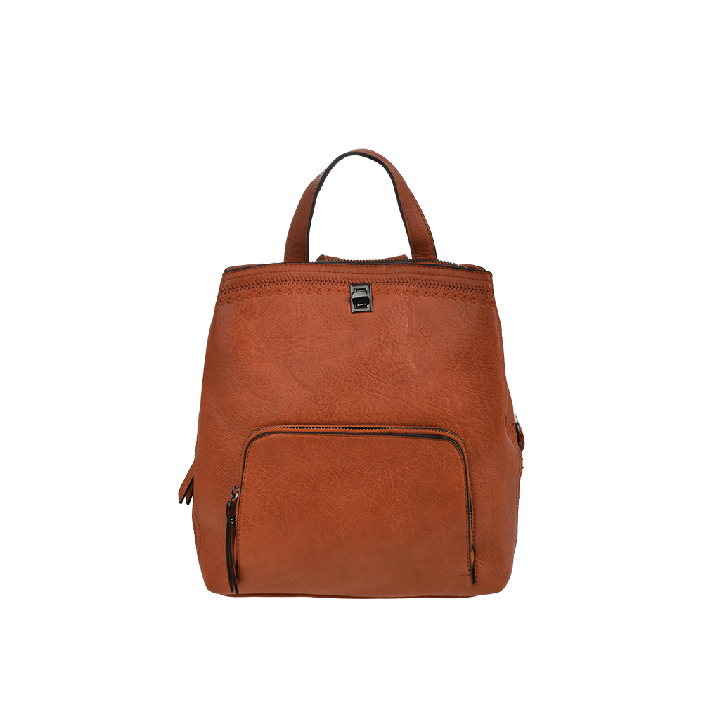 Rucsac dama Francesca Rossi FR6299, Portocaliu, #1, Bagsy