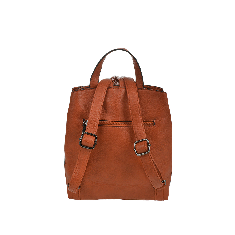 Rucsac dama Francesca Rossi FR6299, Portocaliu, #3, Bagsy