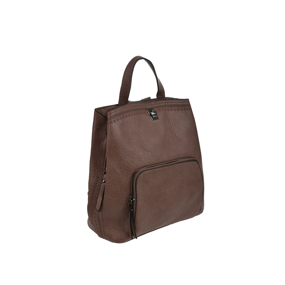 Rucsac dama Francesca Rossi FR6299, Kaki, #2, Bagsy