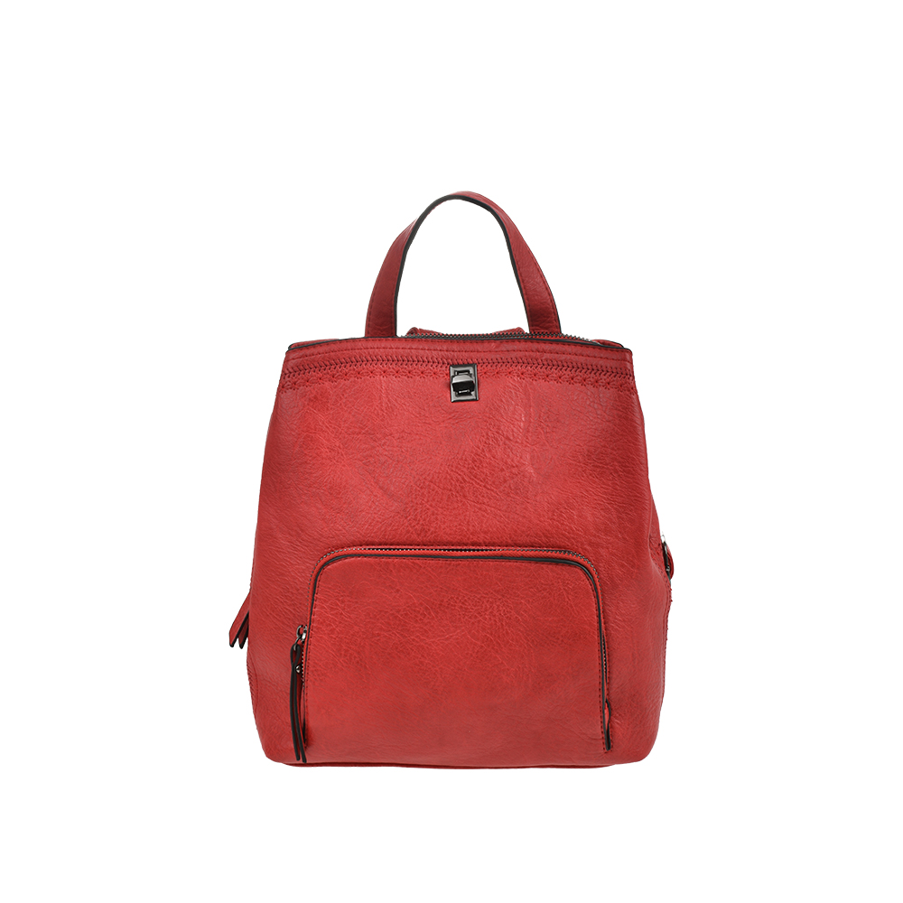 Rucsac dama Francesca Rossi FR6299, Rosu, #1, Bagsy